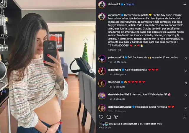 Alessandra Lama. Foto: Instagram   