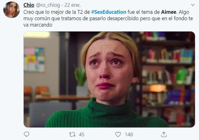 Aimee Gibbs en Sex Education