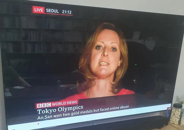 El cyberbullying contra An San llegó a reportarse en la BBC. Foto: vía Twitter @ojk_sb