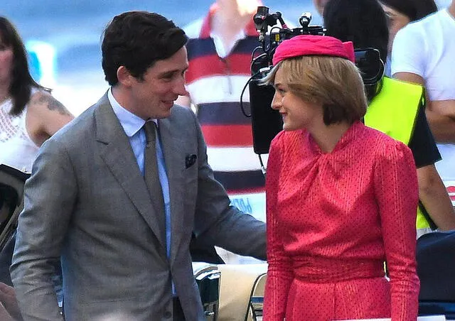 Príncipe Carlos y Diana Spencer en The crown 4. Foto: Netflix