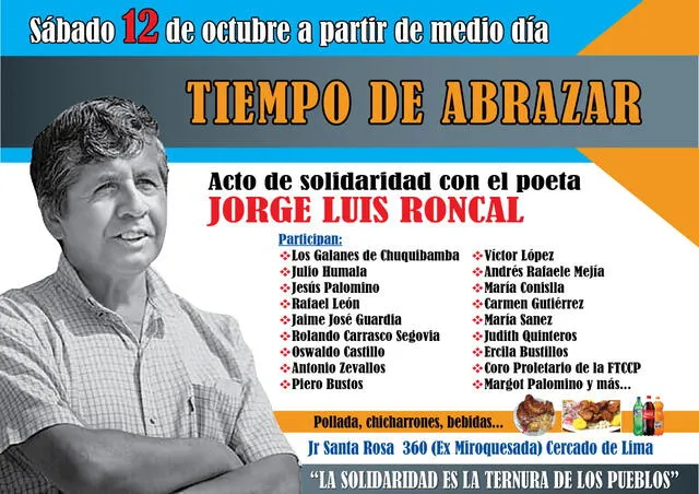 Jorge Luis Roncal.