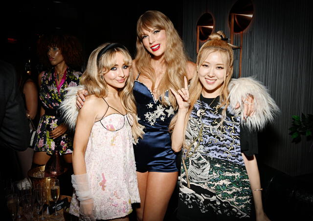 Rosé BLACKPINK, Taylor Swift, Sabrina MTV VMAs 2022