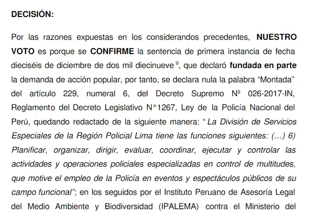  Sentencia fue revertida por la Corte Suprema en 2023. Foto: La República   