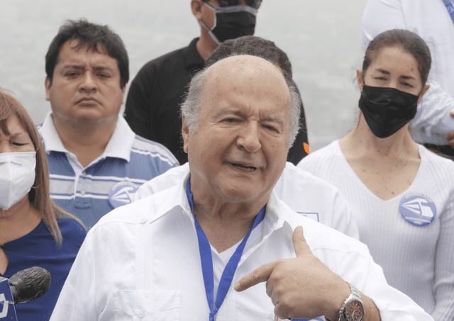  Hernando de Soto dijo que sería candidato presidencial a los 83 años.| Foto: Carlos Contreras/La República.    