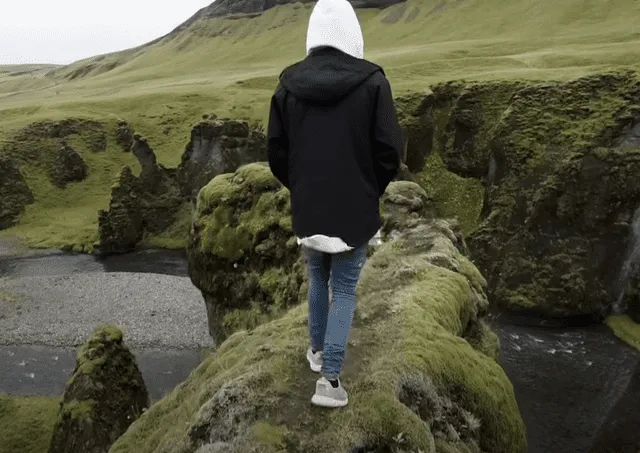 Justin Bieber visited Iceland to film a music video. Photo: YouTube   