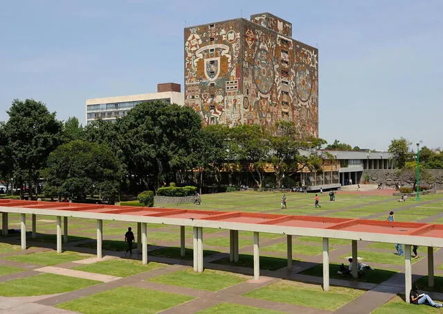 La Ciudad Universitaria, lugar en el que indica Dulce Melany que se encontraba, según su la ubicación en tiempo real que envió. Foto: ACM   