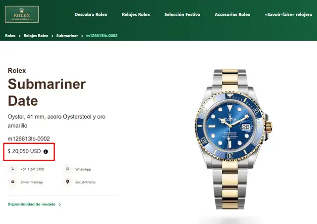  Reloj Rolex que Jefferson Farfán le regaló al Cuto Guadalupe. 