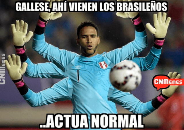  Usuarios compartieron divertidos memes sobre el Perú vs. Brasil. Foto: X    