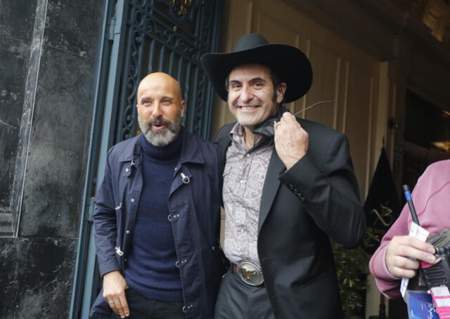 Antonio Gil (Oleg Yasikov) y Alejandro Calva (César Güemes ‘Batman’). Foto: Carlos Contreras/La República
