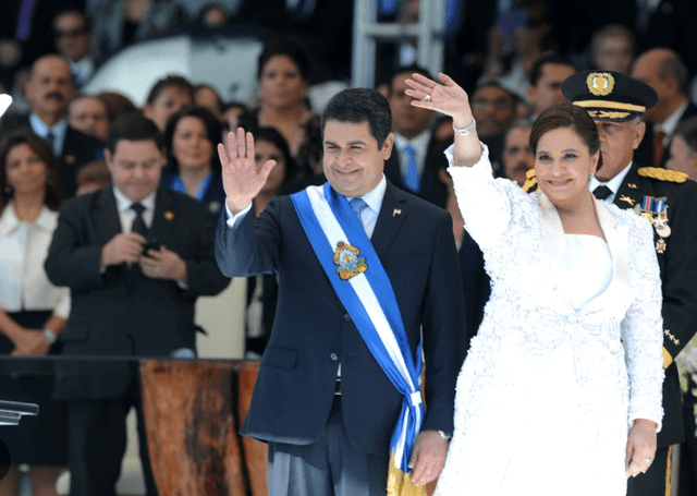 ana garcia, esposa de expresidente de honduras