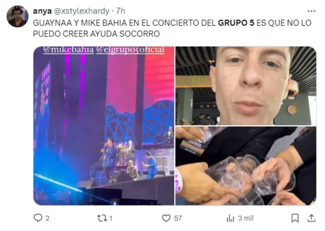  Se presentaron diversos artistas. Foto: Captura de X, antes Twitter.   