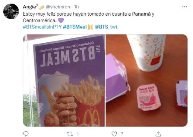 BTS Meal, Panamá