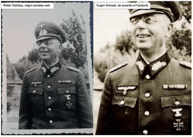 Foto del general Walter Dybilasz. Fuente: Wehrmacht.