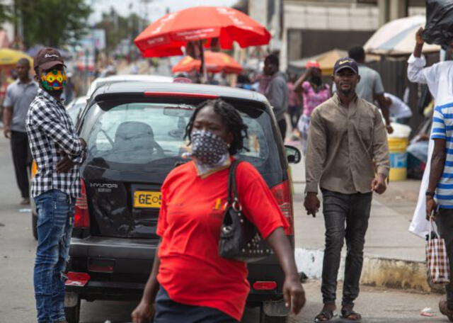 Ghana es el país con más contagios en África occidental. Foto: AFP