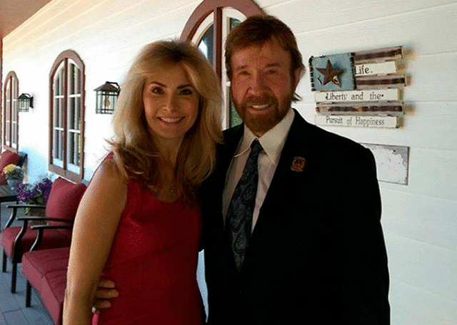 Chuck Norris y su esposa Gena O'Kelly son una de las parejas más queridas de Hollywood. Foto: Instagram