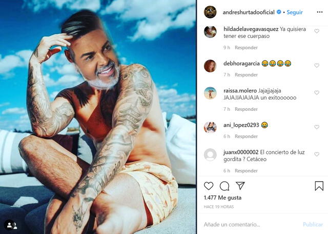 Andrés Hurtado recibe duros comentarios en Instagram