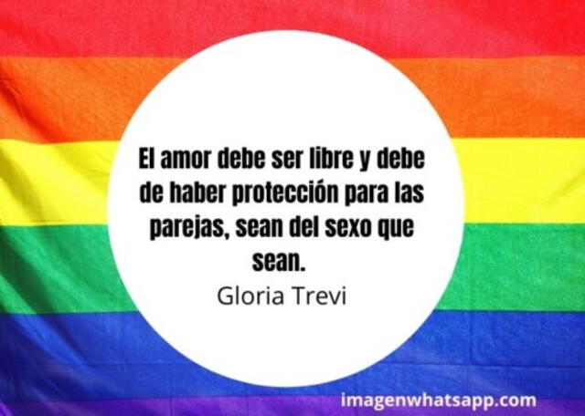  Frases por el Día del Orgullo LGTB para compartir este 28 de junio. Foto: imagenwhatsapp    
