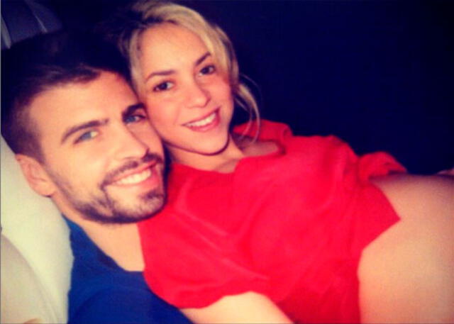 "Podría estar 9 meses más así! I could have another 9 months like this! Shak".