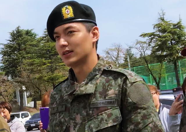 Lee Min Ho, servicio militar