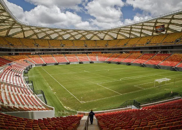 El estadio Arena Amazônia se ubica en Brasil. Foto: Conmebol