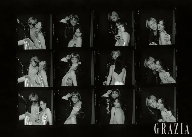 HyunA y DAWN recientemente se tomaron un tiempo para una sesión de fotos en pareja y una entrevista a través de Grazia Corea.