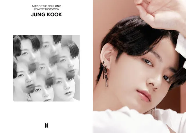 Jungkook de BTS en el Map of the soul ON:E concept book - Preview cuts ROUTE VER. [EGO]. Foto: HYBE