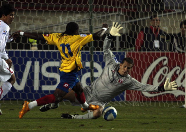 Leao Butrón jugó grandes partidos en la eliminatoria para Sudáfrica 2010