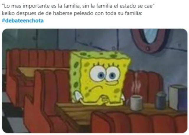 Memes del debate presidencial. Foto: Twitter