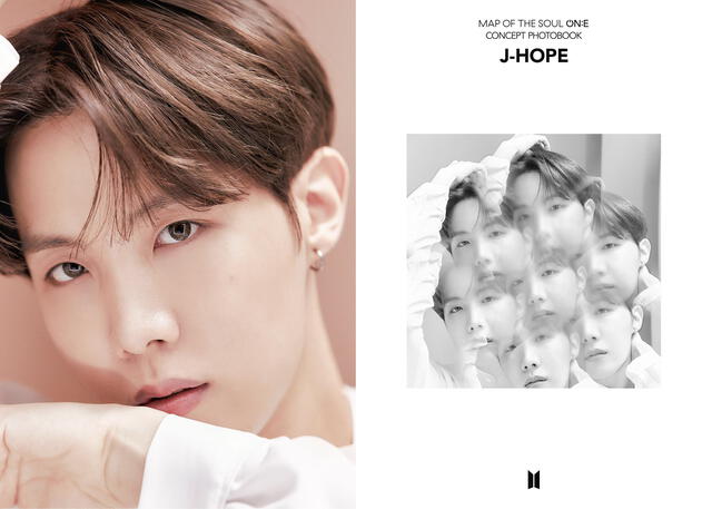 J-Hope de BTS en el Map of the soul ON:E concept book - Preview cuts ROUTE VER. [EGO]. Foto: HYBE