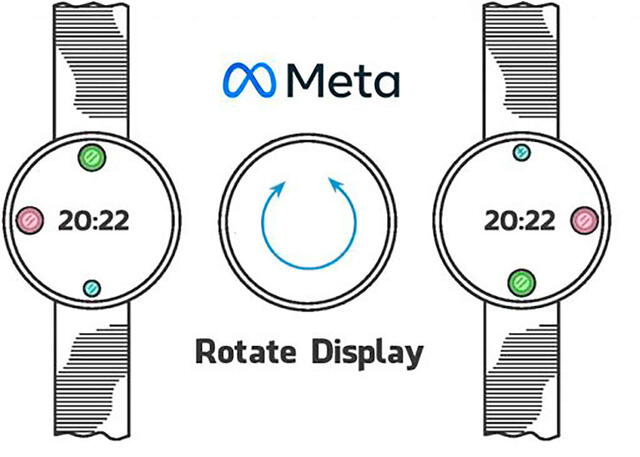 El reloj circular tendría un mecanismo para girar. Foto: El Androide Libre