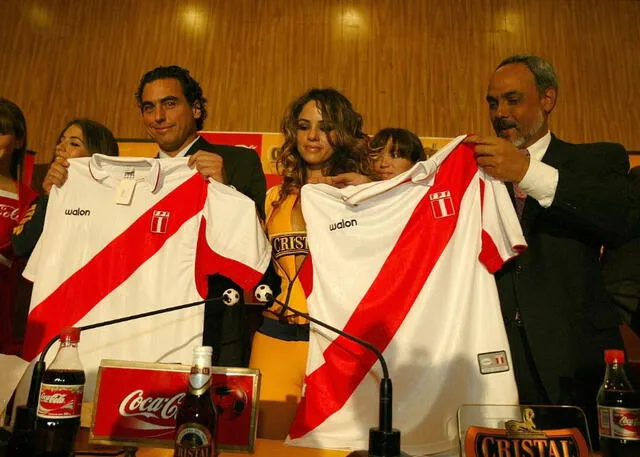  Presentación de José Guillermo del Solar como DT de la selección peruana en el 2007. Foto: GLR   