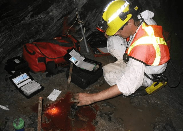 El agua fue hallada en el subsuelo de la mina Kid Creek. Foto: Universidad de Toronto 