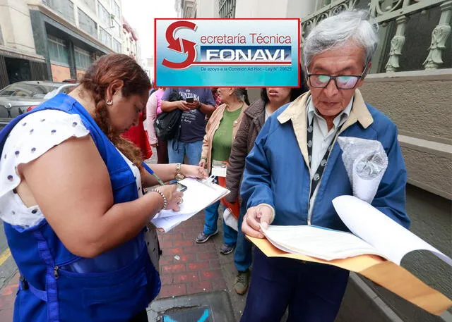 Miles de fonavistas están expectantes de la aprobación de un nuevo padrón. Foto: Composición LR/Andina.    