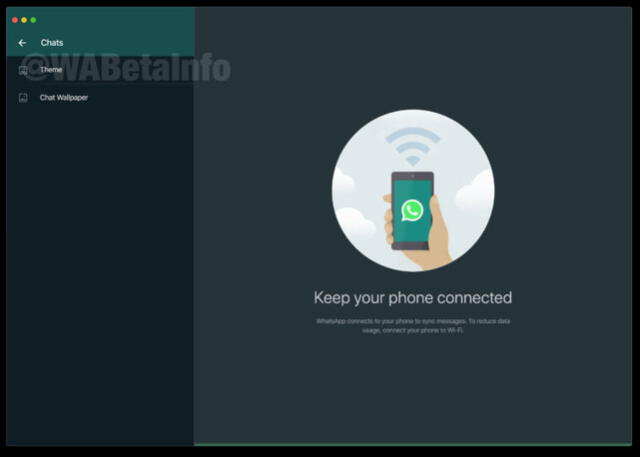 WhatsApp: revelan nuevos detalles del ‘modo oscuro’ para la versión web