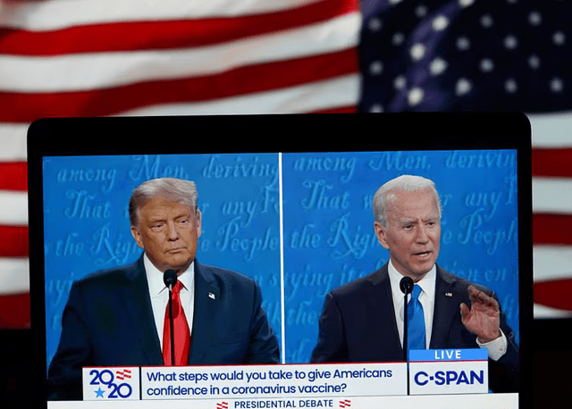  Joe Biden venció a Donald Trump en las elecciones presidenciales 2020. Foto: C-SPAN<br>    