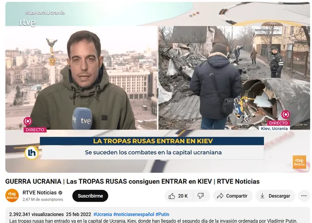 <em> Reportaje de RTVE del 25 de febrero de 2022. Foto: captura de pantalla</em> <em> Reportaje de RTVE del 25 de febrero de 2022. Foto: captura de pantalla</em>