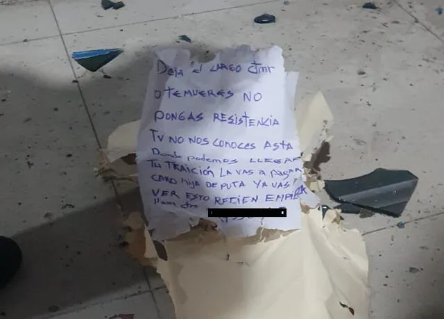 Explosión policlínico.