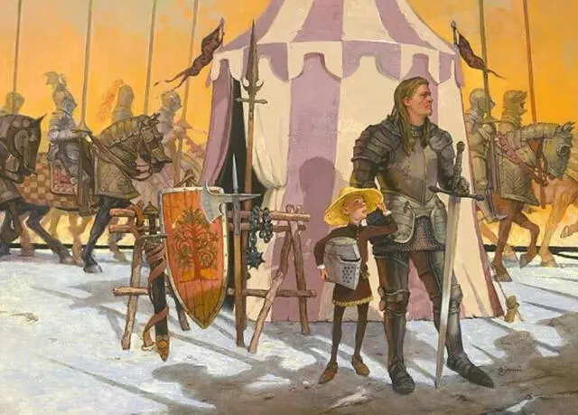  "El caballero de los siete reinos: el caballero errante" ocurre durante el reinado Targaryen, un siglo antes de "Game of thrones".   