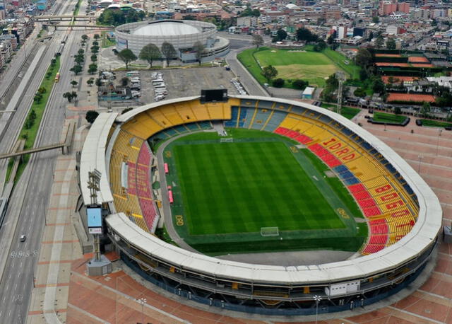 Estadio El Campín de Bogotá. Foto: EFE   