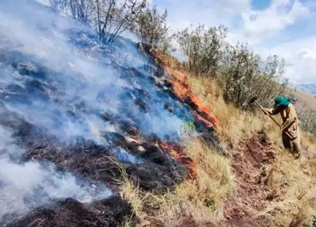  Solo en diciembre se reportaron 28 incendios. Foto: Difusión   