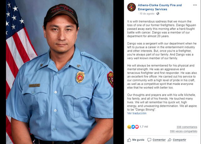 Dango Nguyen, actor de ‘The Walking Dead’, murió víctima del cáncer [FOTOS]