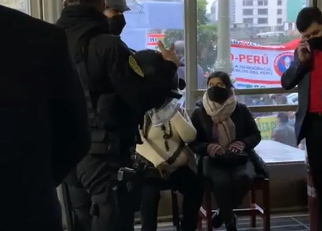 Yenifer Paredes viene siendo investigada por el Ministerio Público y tiene una orden de detención preliminar en su contra. Foto: captura de video
