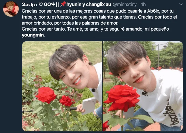 Reacciones a la salida de Youngmin de AB6IX.