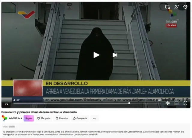 <em> Versión original del video viral. Foto: captura de Dailymotion</em>   