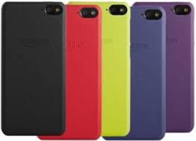  El Fire Phone estaba disponible en varios colores. Foto: Internet<br>   