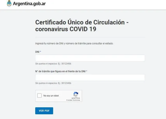Gestionar el permiso de circulación en el AMBA. (Foto: Captyra/Certificado Único de Circulación - coronavirus COVID 19)