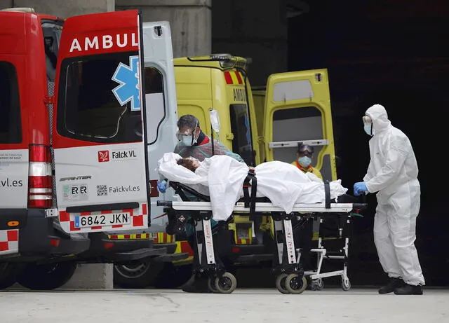 Hasta el momento, Madrid reporta 10 575 personas infectadas con el coronavirus y 1263 fallecidos. (Foto: EFE)