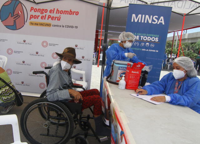 Campaña en el parque zonal Huiracocha. Foto: Luis Jiménez/La República