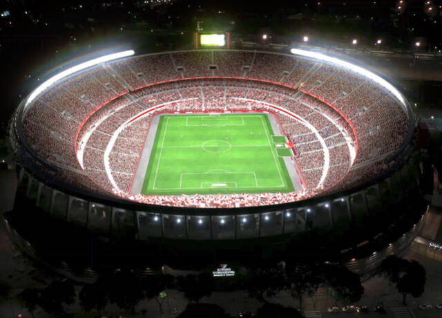 Este recinto es históricamente conocido como el terreno de juego donde River Plate hace sus partidos como local. Foto: AFP   