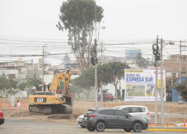 Vías sin señalización. Foto: Carlos Félix / La República Vías sin señalización. Foto: Carlos Félix / La República